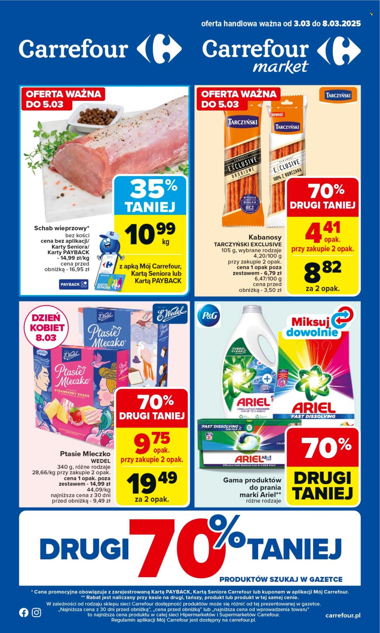 Gazetka Carrefour - 3.03.2025 - 8.03.2025. Strona 1