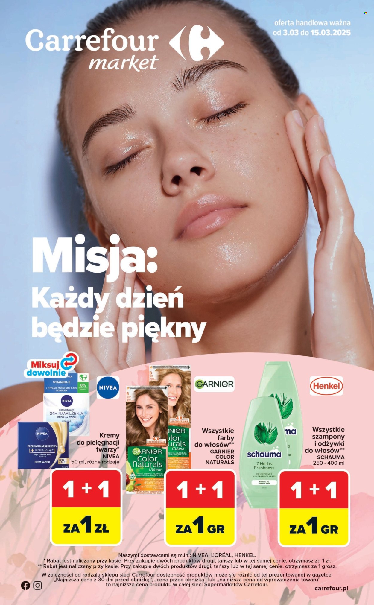 Gazetka Carrefour Market - 3.03.2025 - 15.03.2025. Strona 1