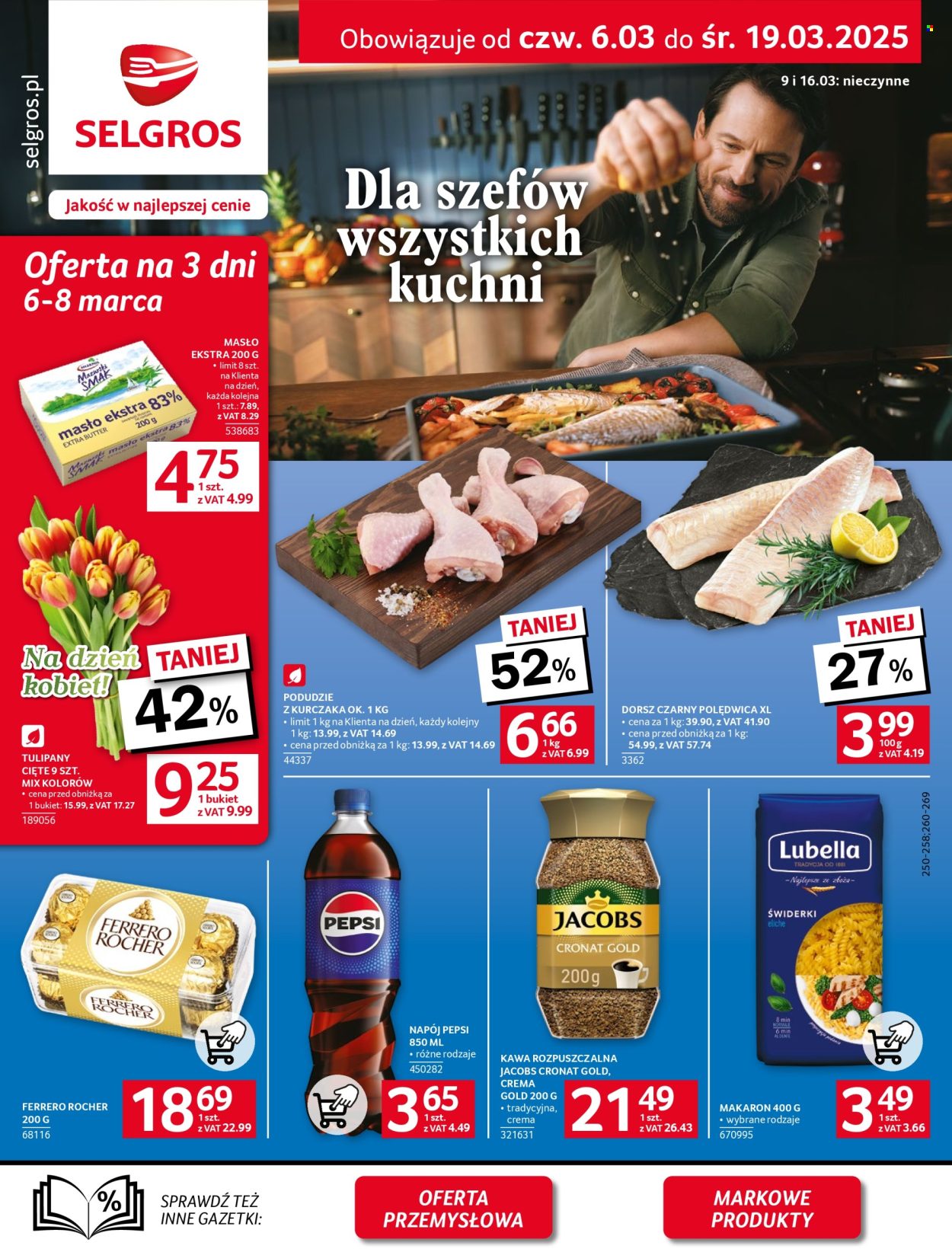 Gazetka Selgros - 6.03.2025 - 19.03.2025. Strona 1