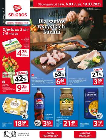 Gazetka Selgros - 6.03.2025 - 19.03.2025.