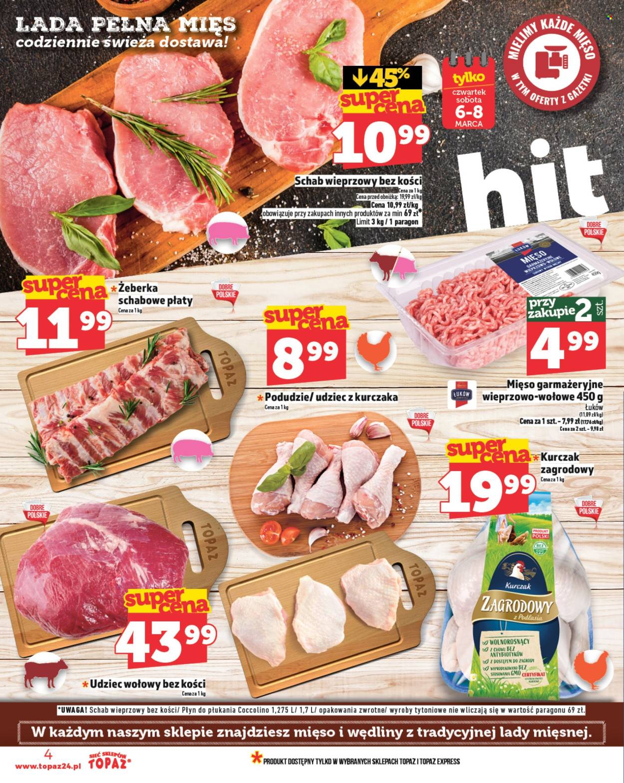 Gazetka Topaz - 6.03.2025 - 12.03.2025. Strona 4