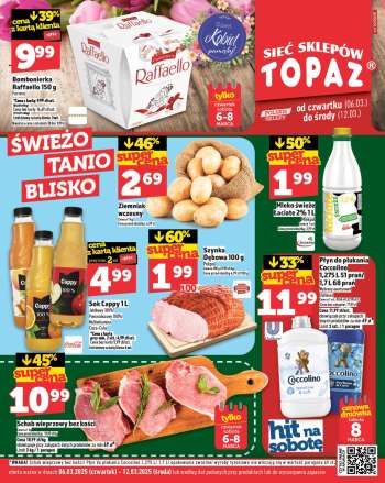 Gazetka Topaz - 6.03.2025 - 12.03.2025.