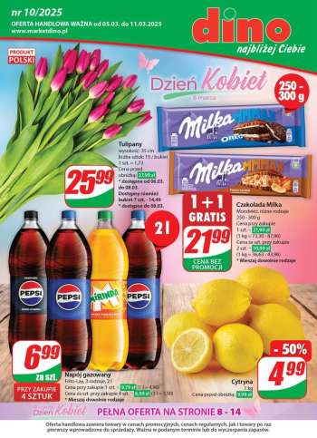 Gazetka Dino - 5.03.2025 - 11.03.2025.