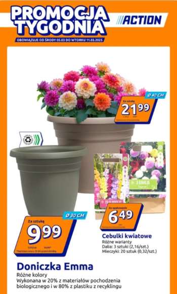 Gazetka Action - 5.03.2025 - 11.03.2025.