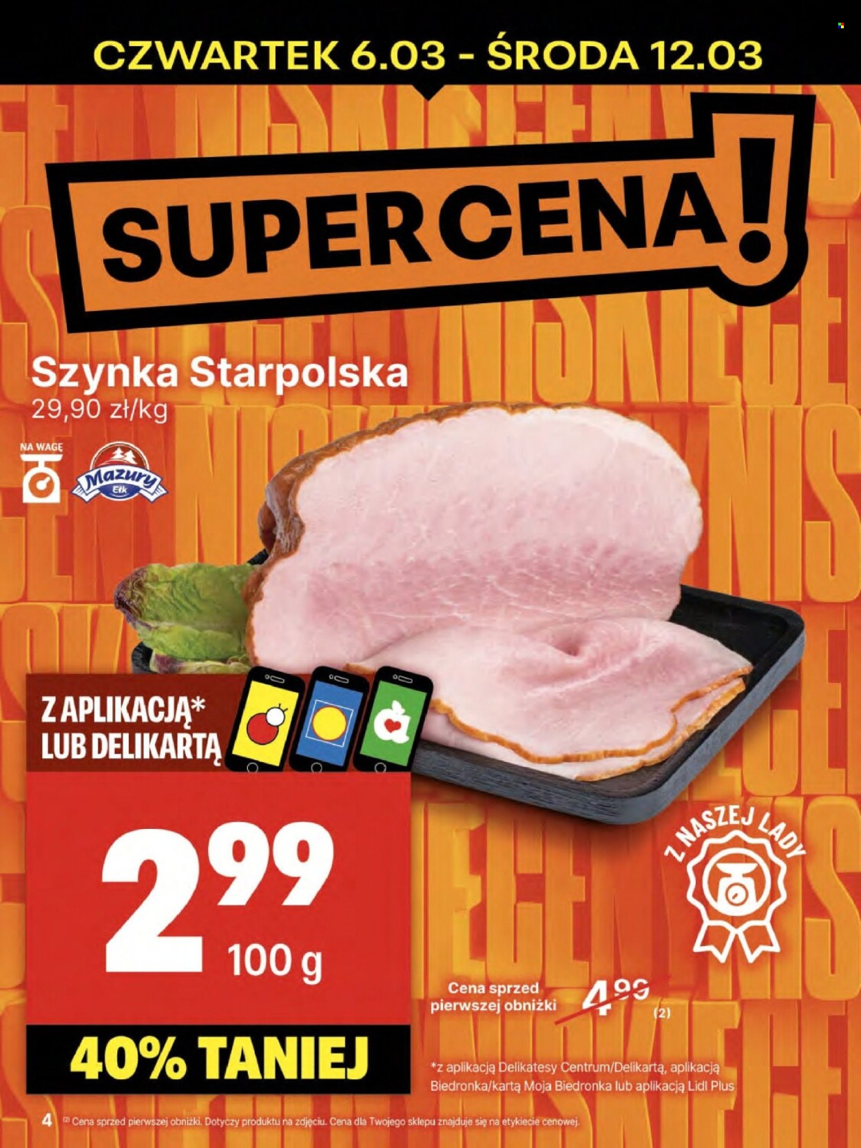 Gazetka Delikatesy Centrum - 6.03.2025 - 12.03.2025. Strona 4