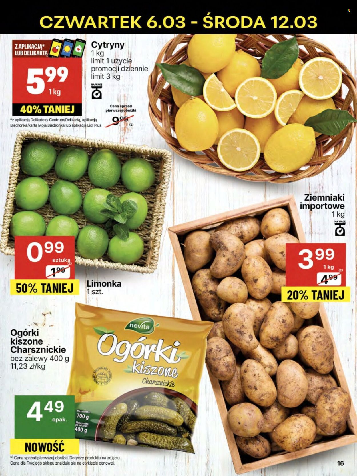 Gazetka Delikatesy Centrum - 6.03.2025 - 12.03.2025. Strona 16