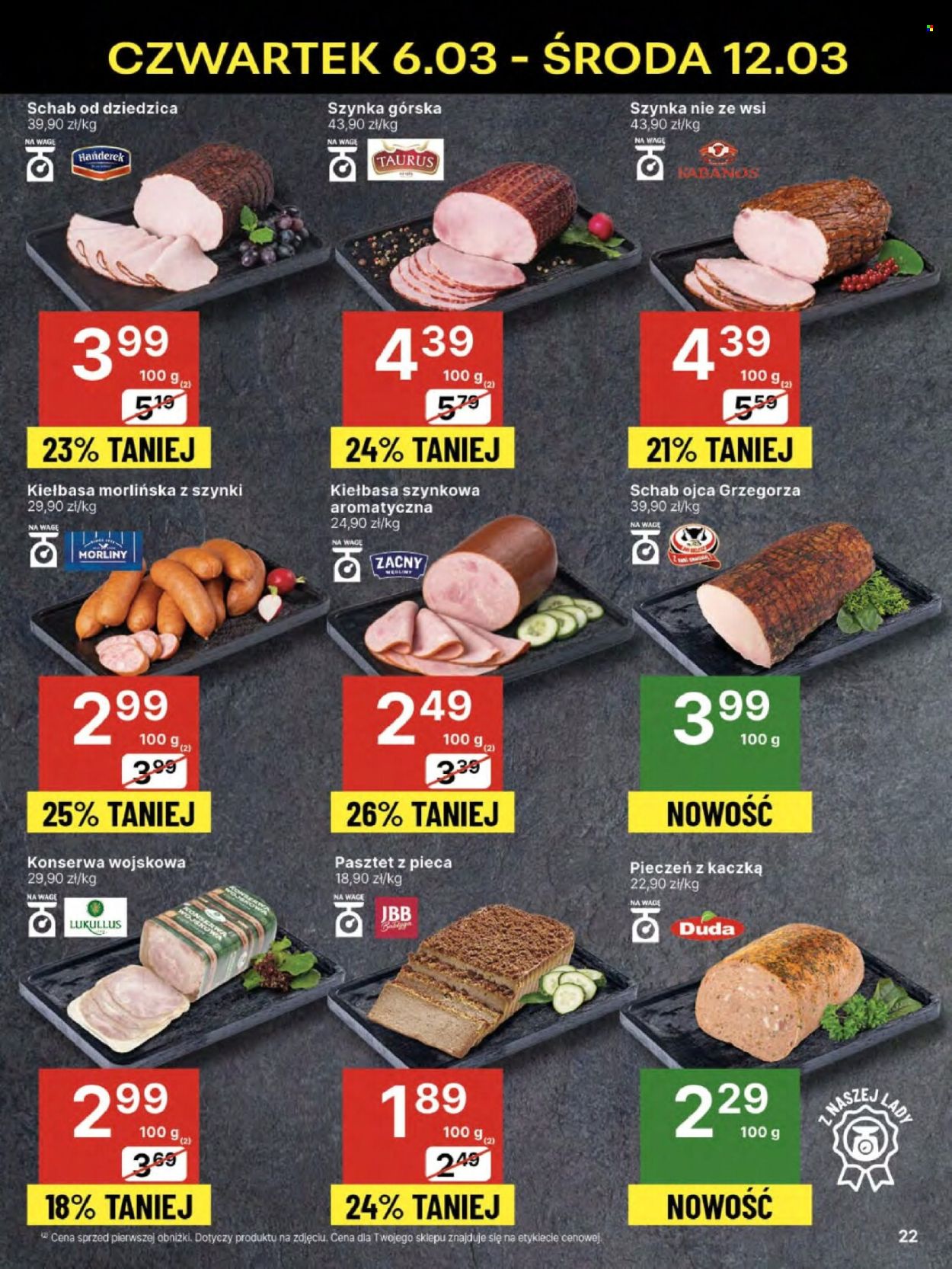 Gazetka Delikatesy Centrum - 6.03.2025 - 12.03.2025. Strona 22