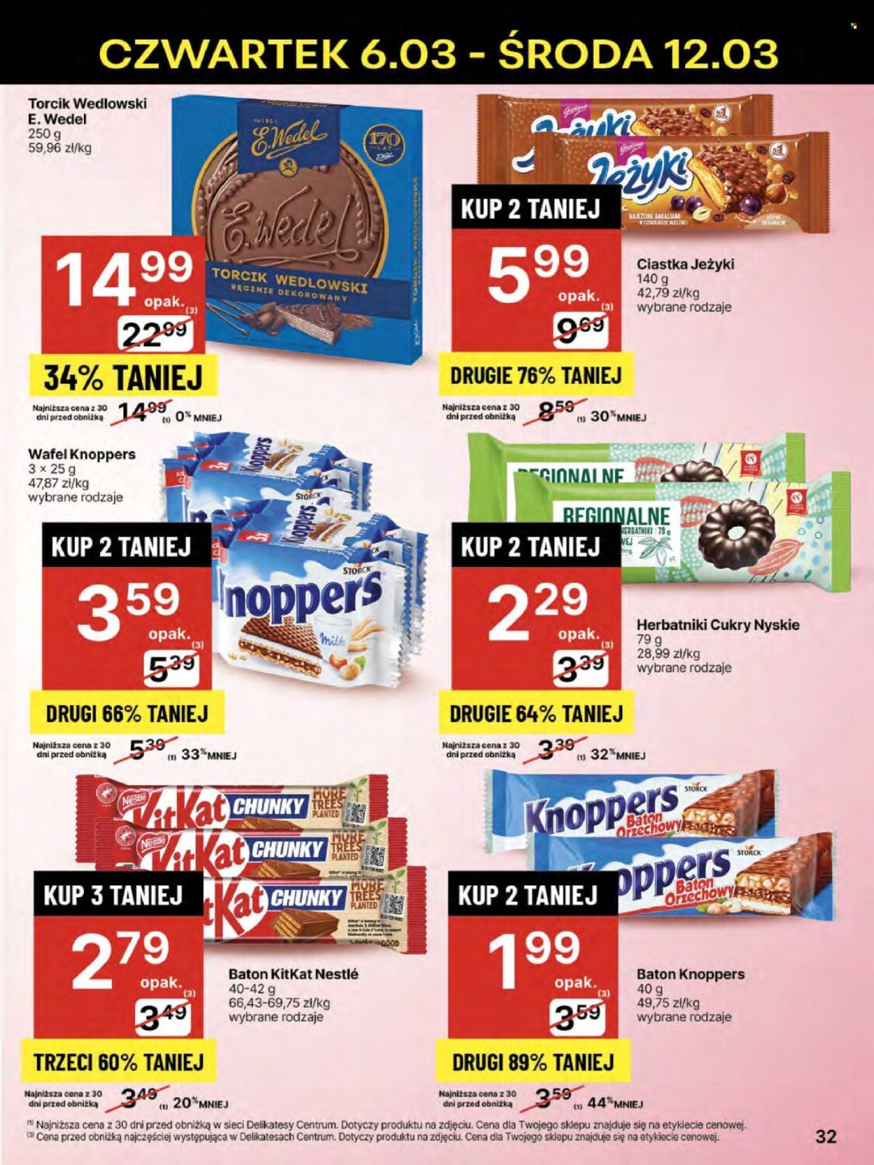 Gazetka Delikatesy Centrum - 6.03.2025 - 12.03.2025. Strona 32