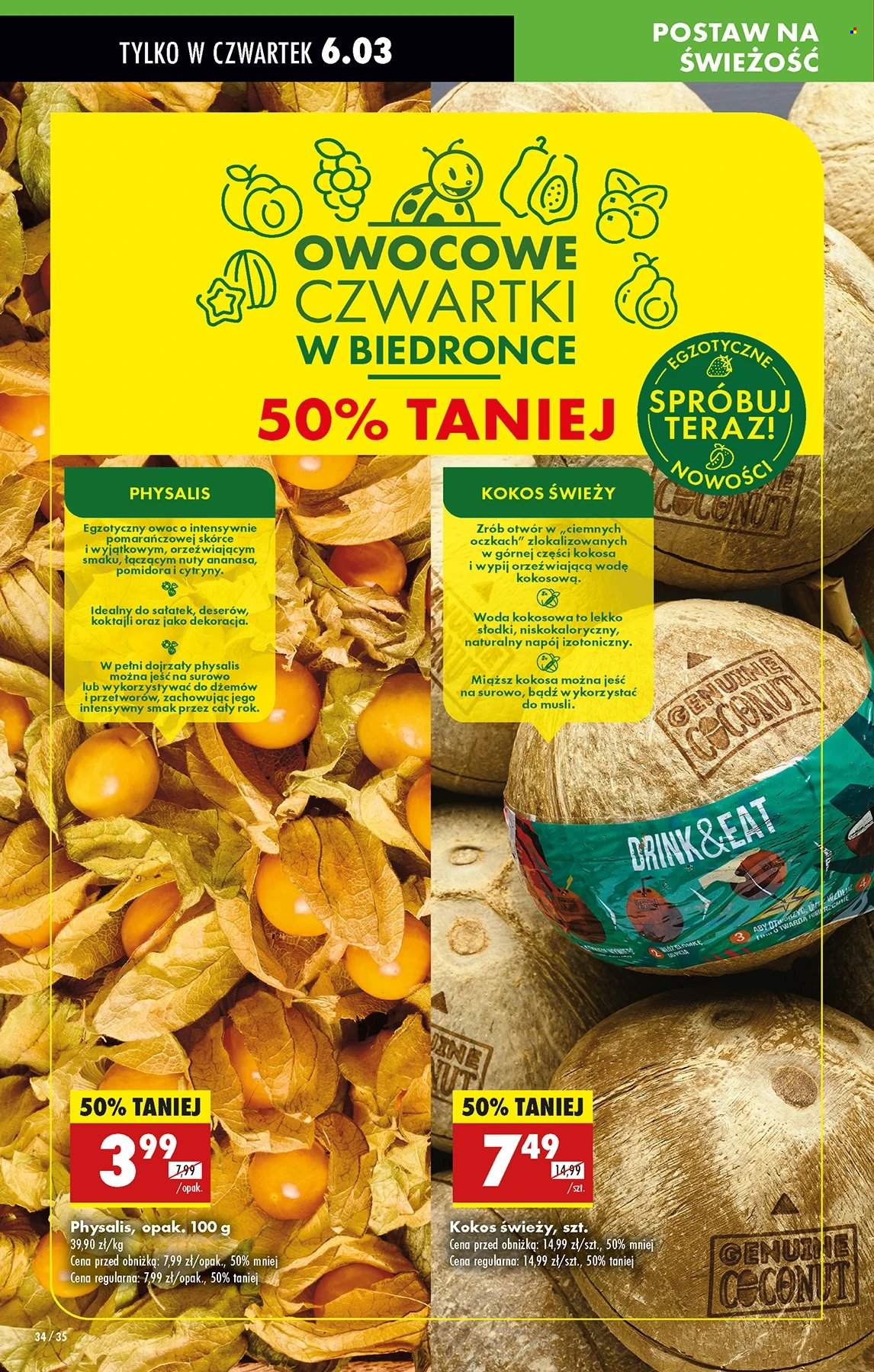 Gazetka Biedronka - 6.03.2025 - 12.03.2025. Strona 34