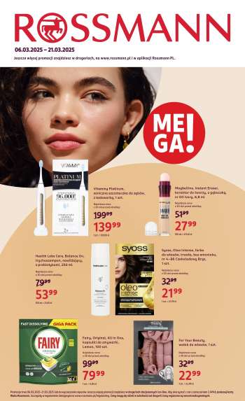 Gazetka Rossmann - 6.03.2025 - 21.03.2025.