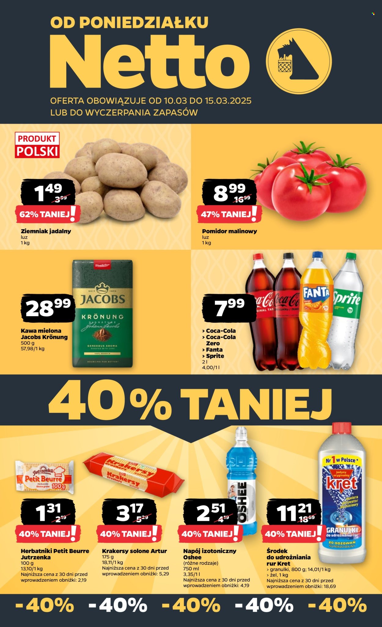 Gazetka Netto - 10.03.2025 - 15.03.2025. Strona 1