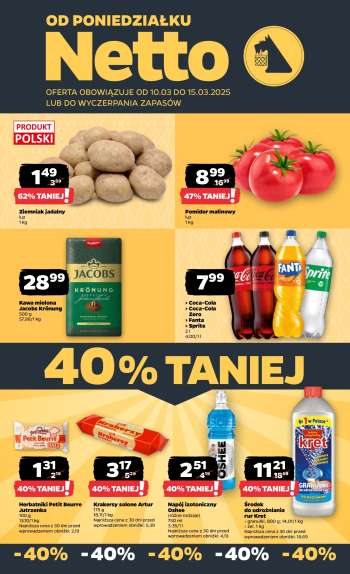 Gazetka Netto - 10.03.2025 - 15.03.2025.