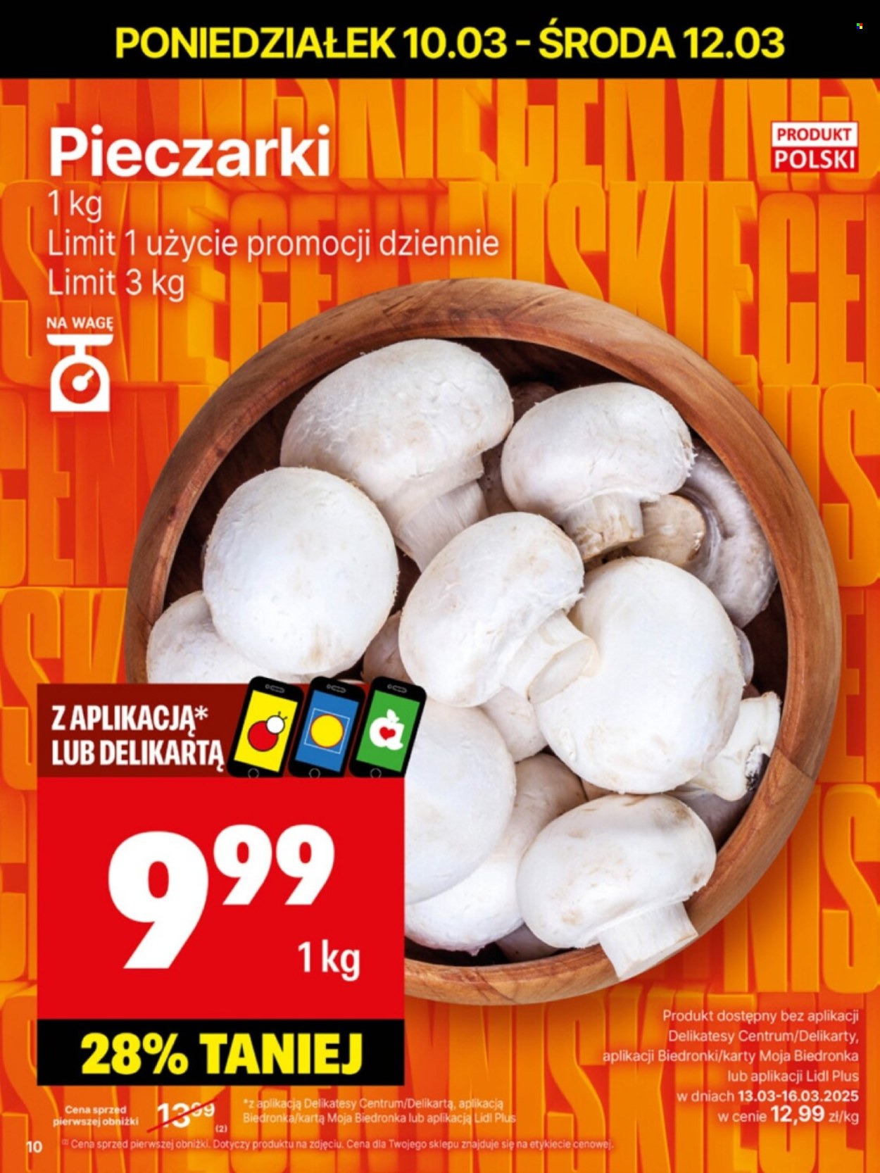 Gazetka Delikatesy Centrum - 10.03.2025 - 16.03.2025. Strona 10
