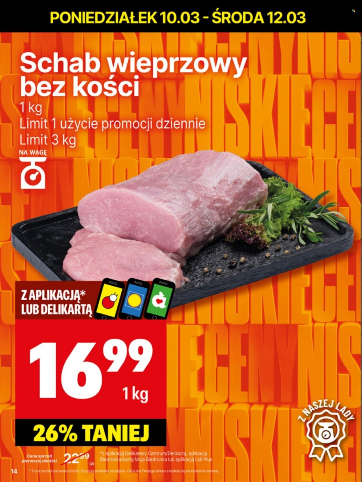 Gazetka Delikatesy Centrum - 10.03.2025 - 16.03.2025. Strona 14