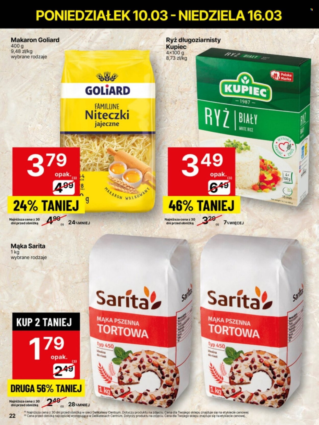 Gazetka Delikatesy Centrum - 10.03.2025 - 16.03.2025. Strona 22