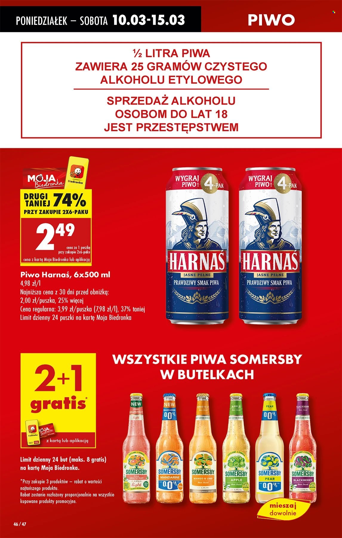 Gazetka Biedronka - 10.03.2025 - 15.03.2025. Strona 46