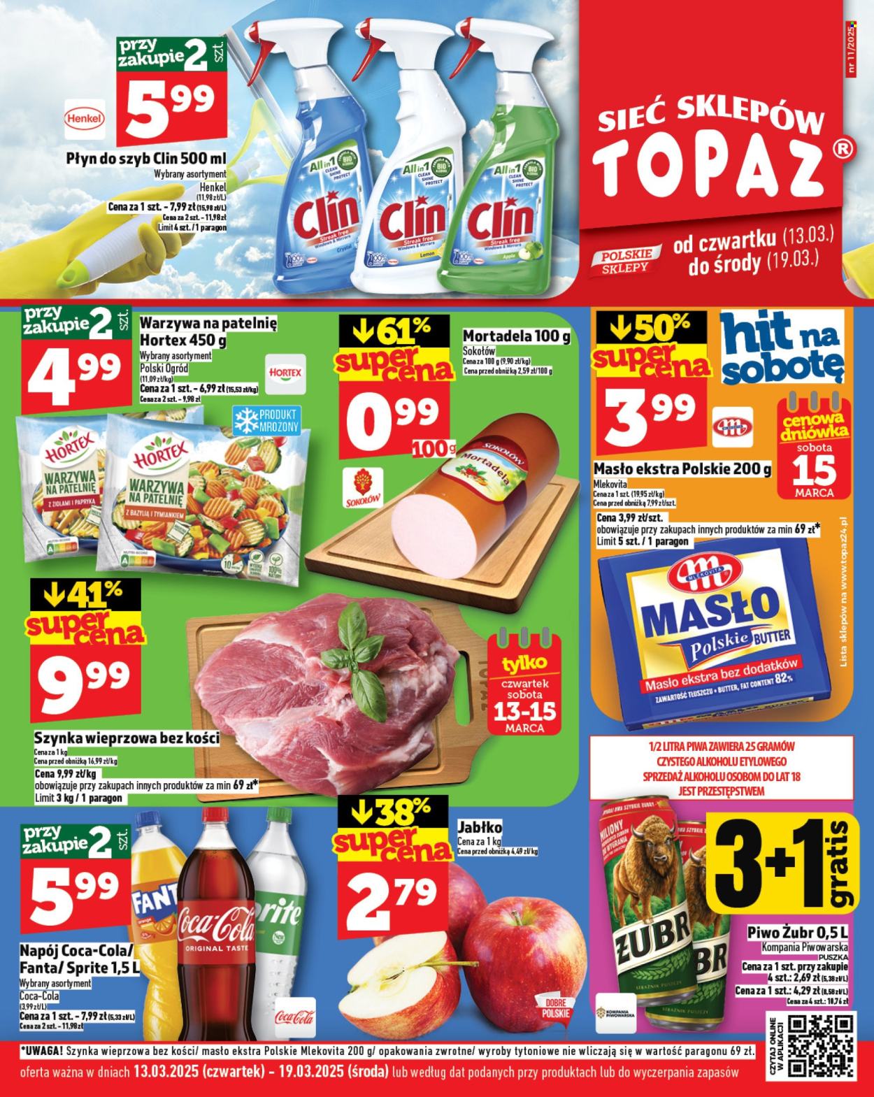 Gazetka Topaz - 13.03.2025 - 19.03.2025. Strona 1