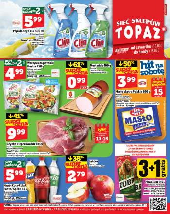 Gazetka Topaz - 13.03.2025 - 19.03.2025.
