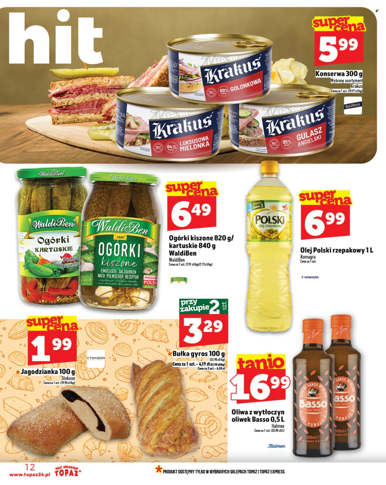 Gazetka Topaz - 13.03.2025 - 19.03.2025. Strona 12