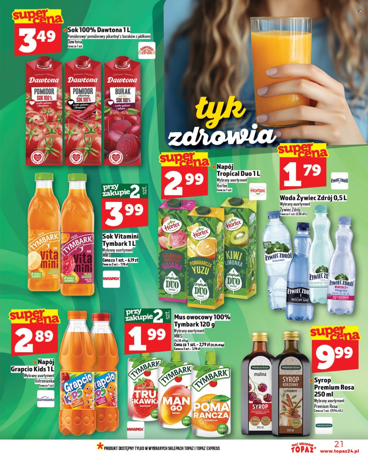 Gazetka Topaz - 13.03.2025 - 19.03.2025. Strona 21