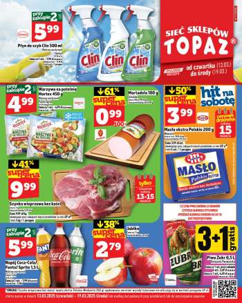 Gazetka Topaz - 13.03.2025 - 19.03.2025.