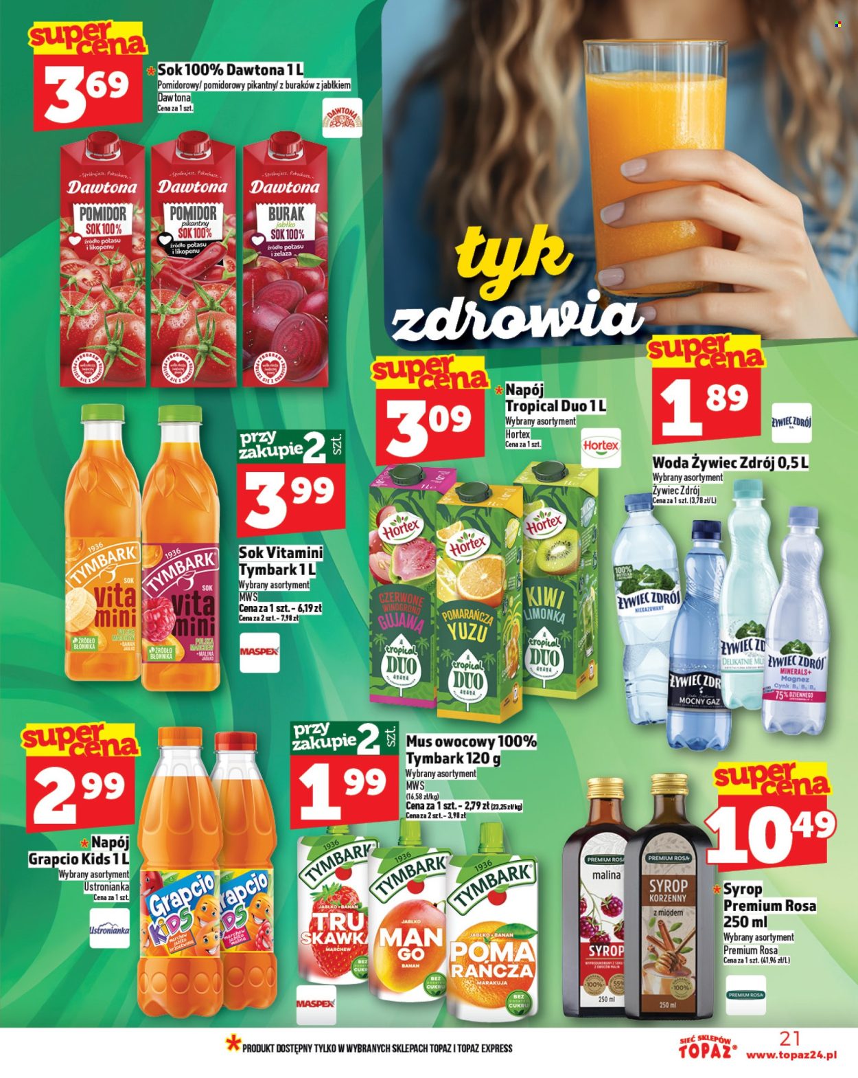 Gazetka Topaz - 13.03.2025 - 19.03.2025. Strona 21