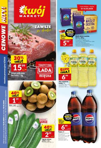 Gazetka Twój Market - 12.03.2025 - 18.03.2025.