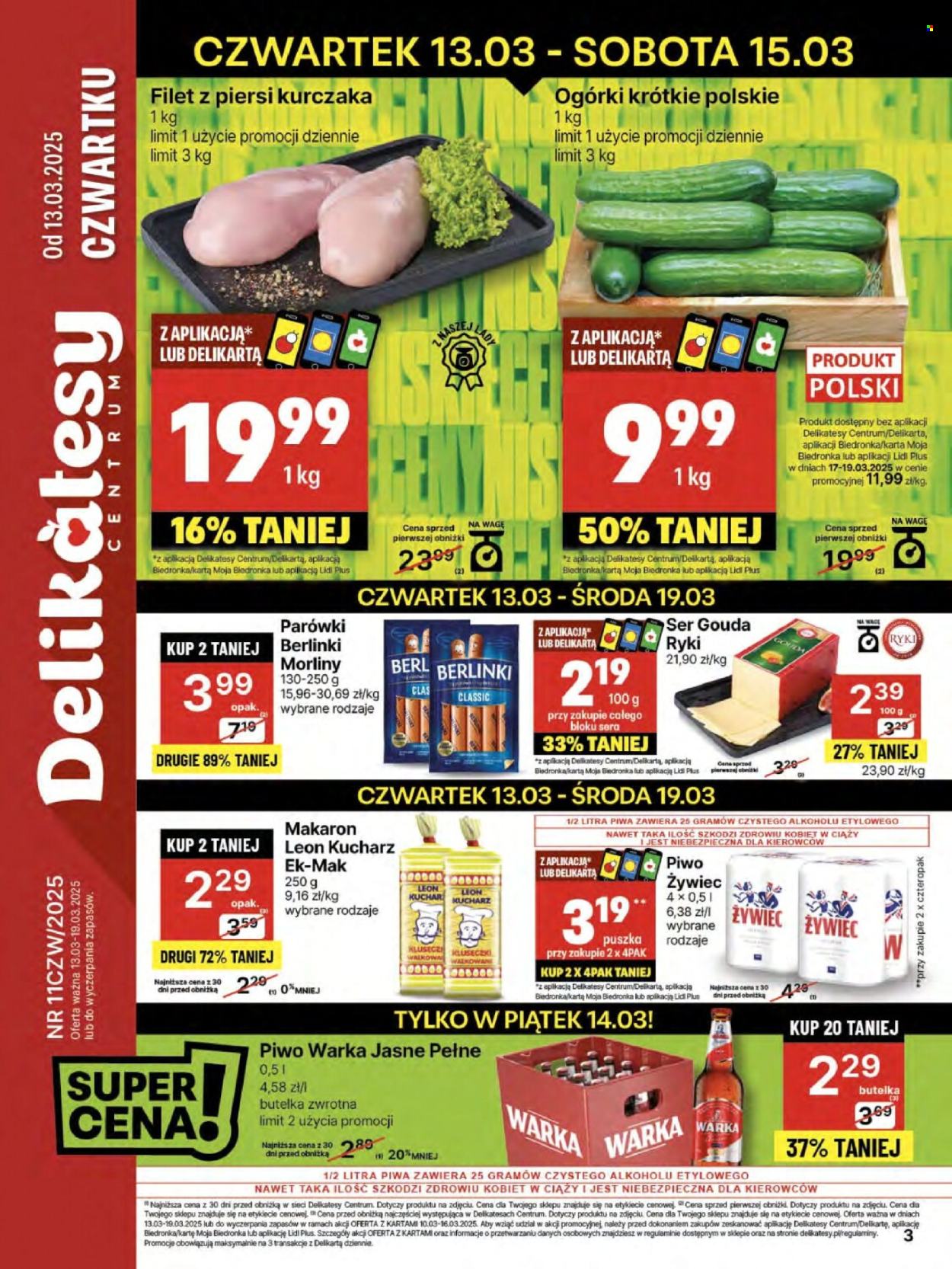 Gazetka Delikatesy Centrum - 13.03.2025 - 19.03.2025. Strona 3