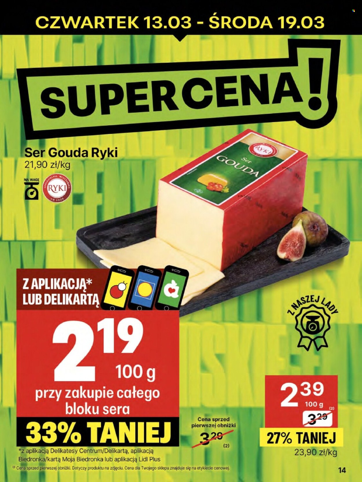 Gazetka Delikatesy Centrum - 13.03.2025 - 19.03.2025. Strona 14