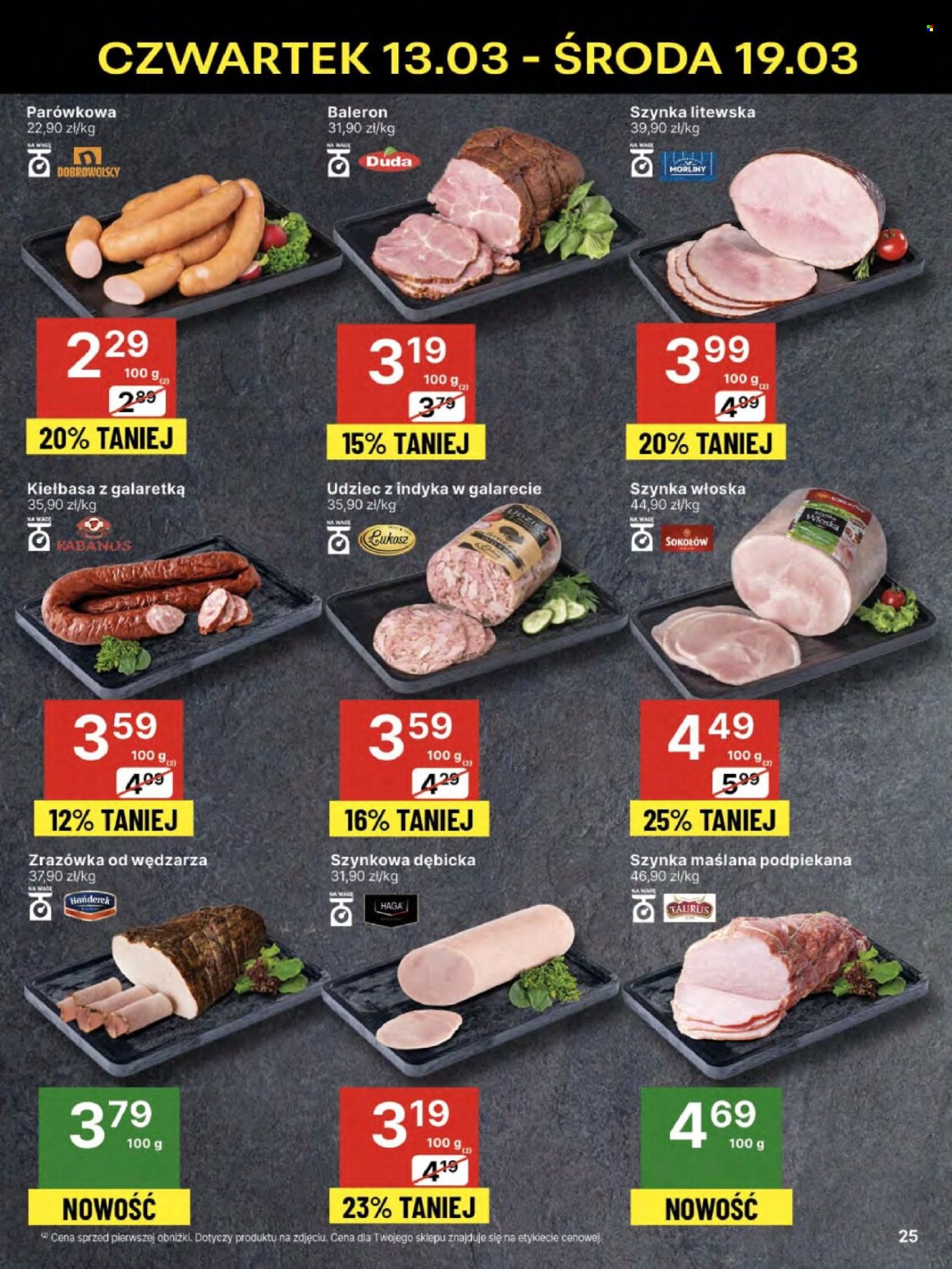 Gazetka Delikatesy Centrum - 13.03.2025 - 19.03.2025. Strona 25