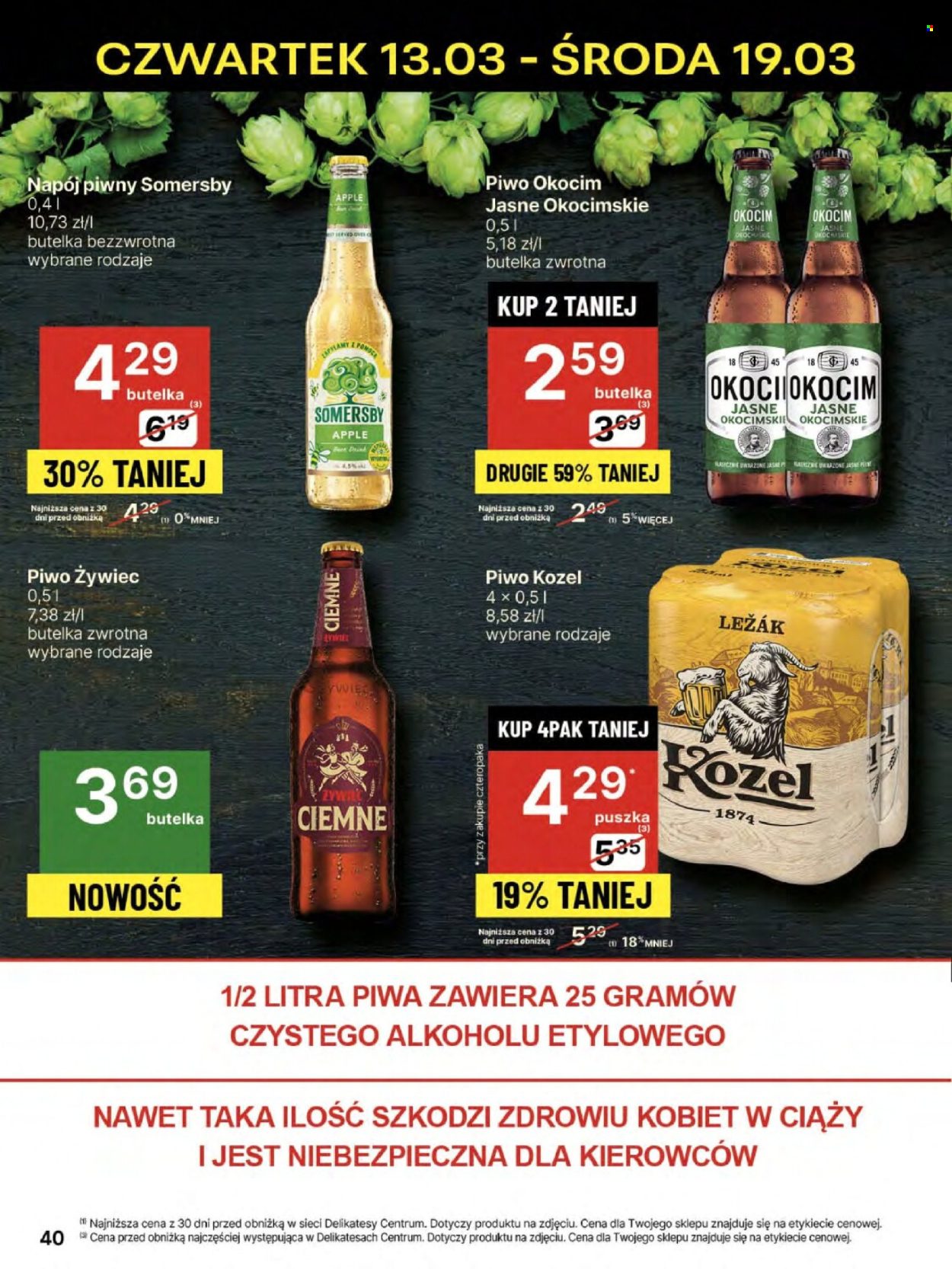 Gazetka Delikatesy Centrum - 13.03.2025 - 19.03.2025. Strona 40
