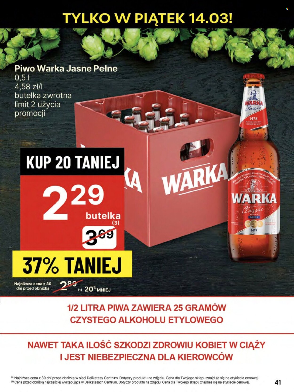Gazetka Delikatesy Centrum - 13.03.2025 - 19.03.2025. Strona 41
