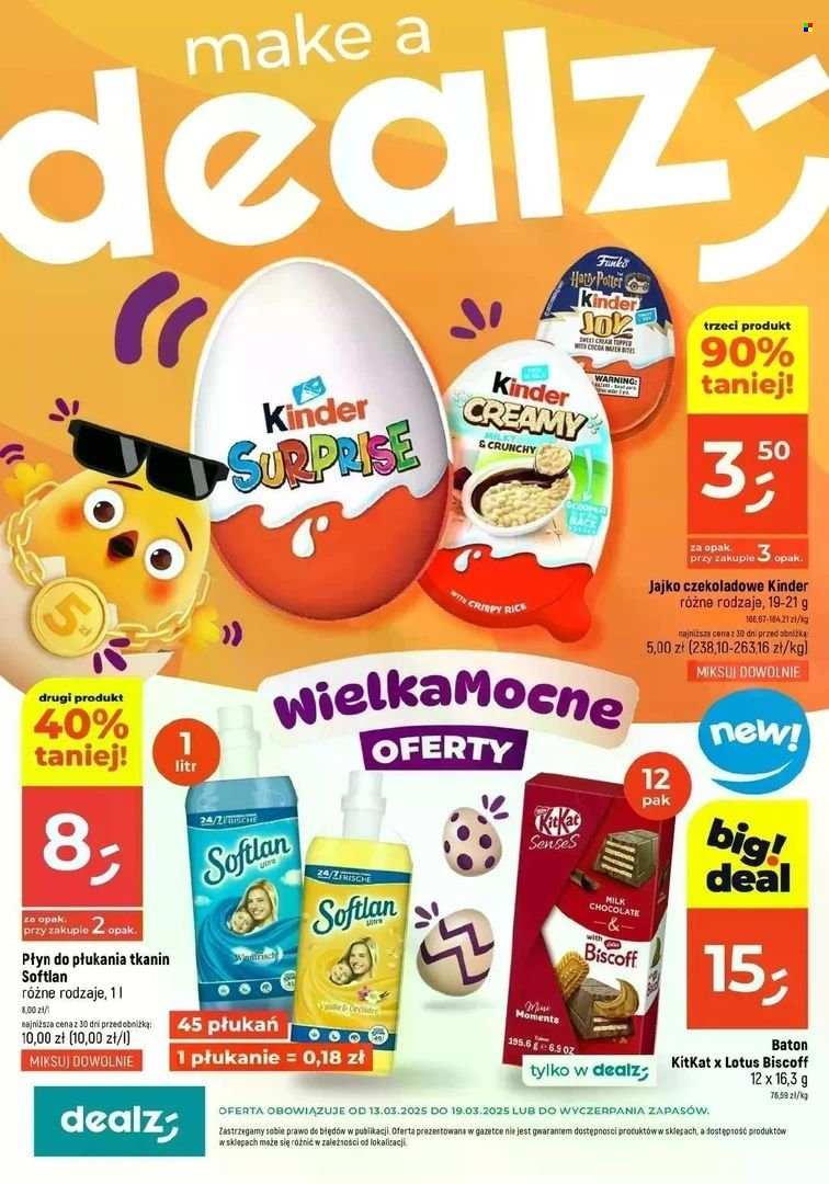 Gazetka Dealz - 13.03.2025 - 19.03.2025. Strona 1