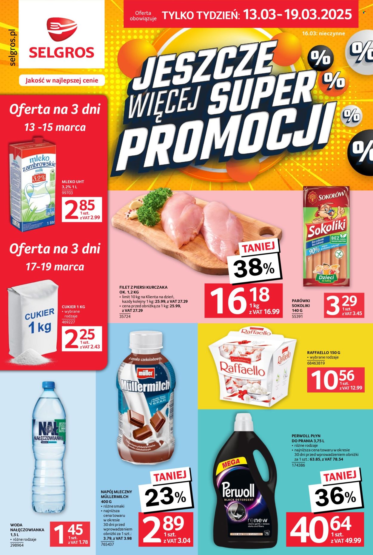 Gazetka Selgros - 13.03.2025 - 19.03.2025. Strona 1