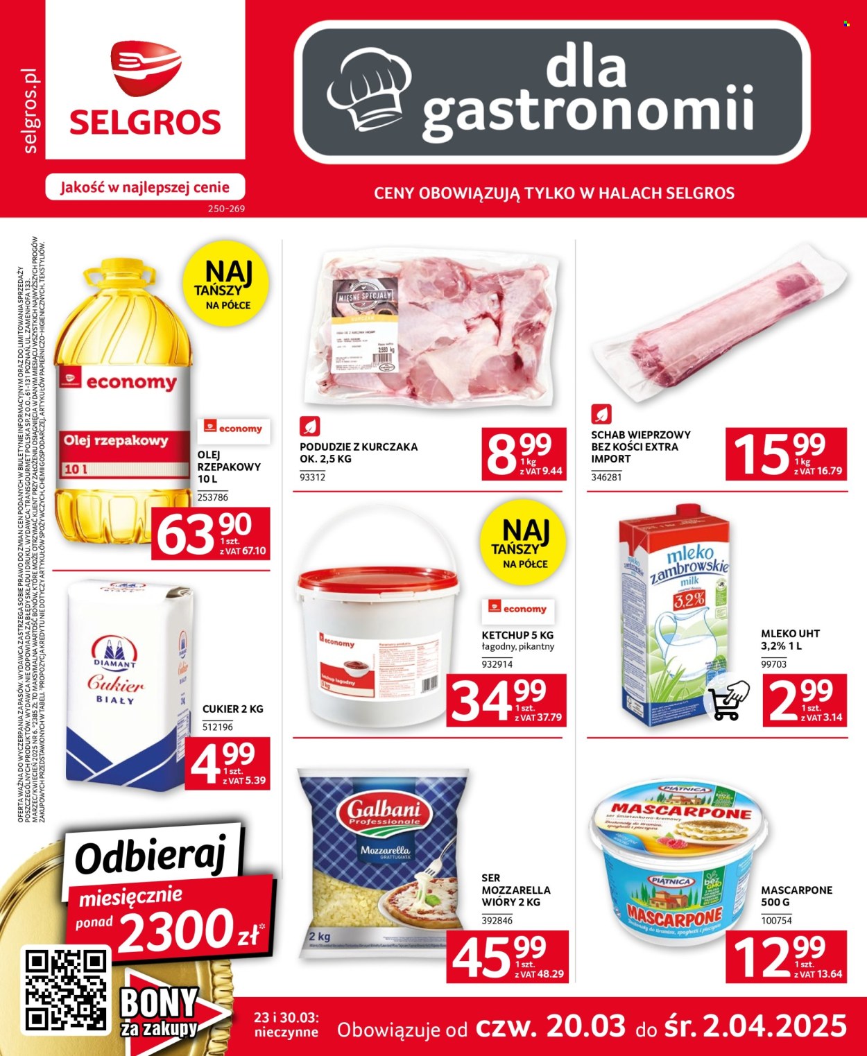 Gazetka Selgros - 20.03.2025 - 2.04.2025. Strona 1