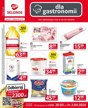 Gazetka Selgros - 20.03.2025 - 2.04.2025.