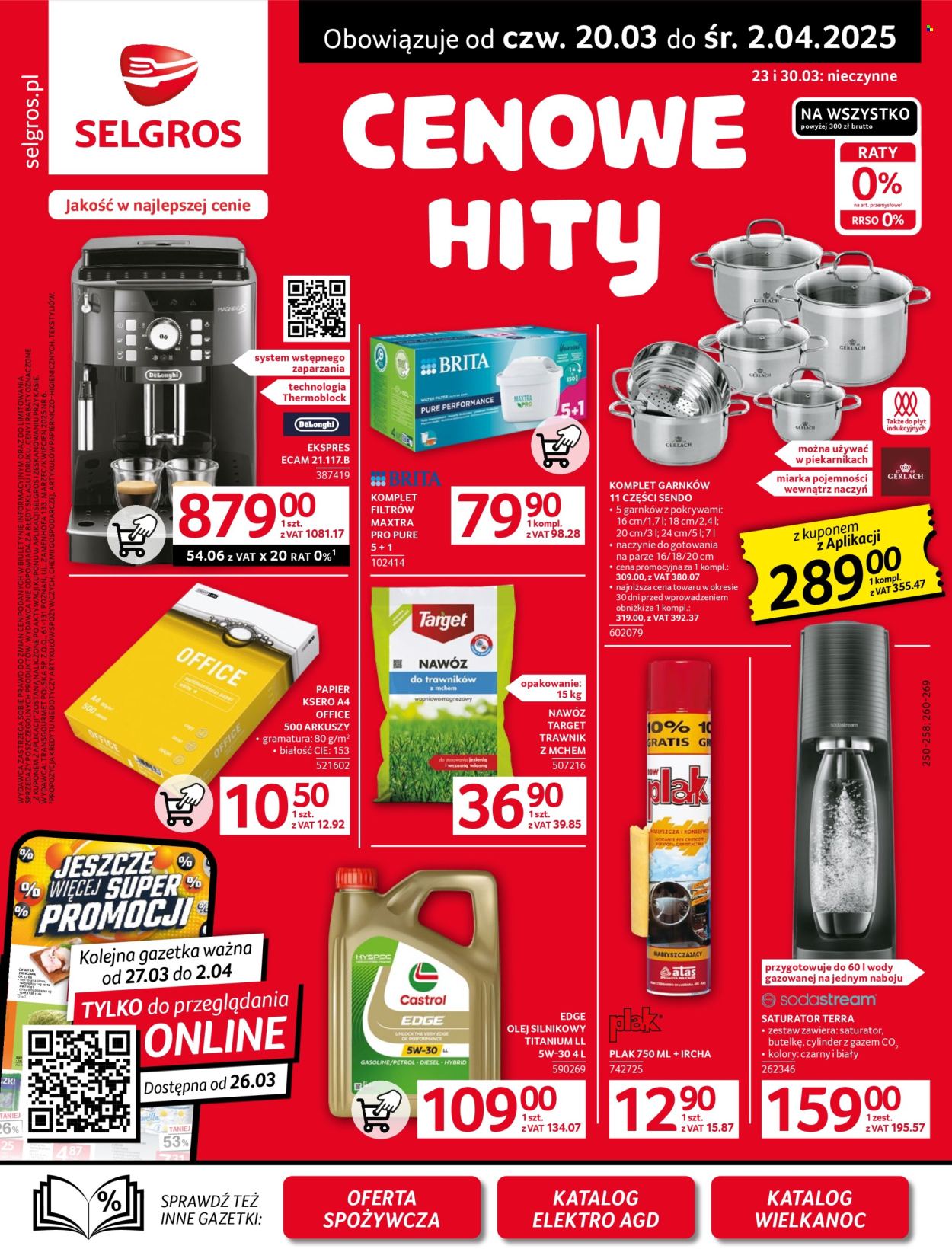 Gazetka Selgros - 20.03.2025 - 2.04.2025. Strona 1