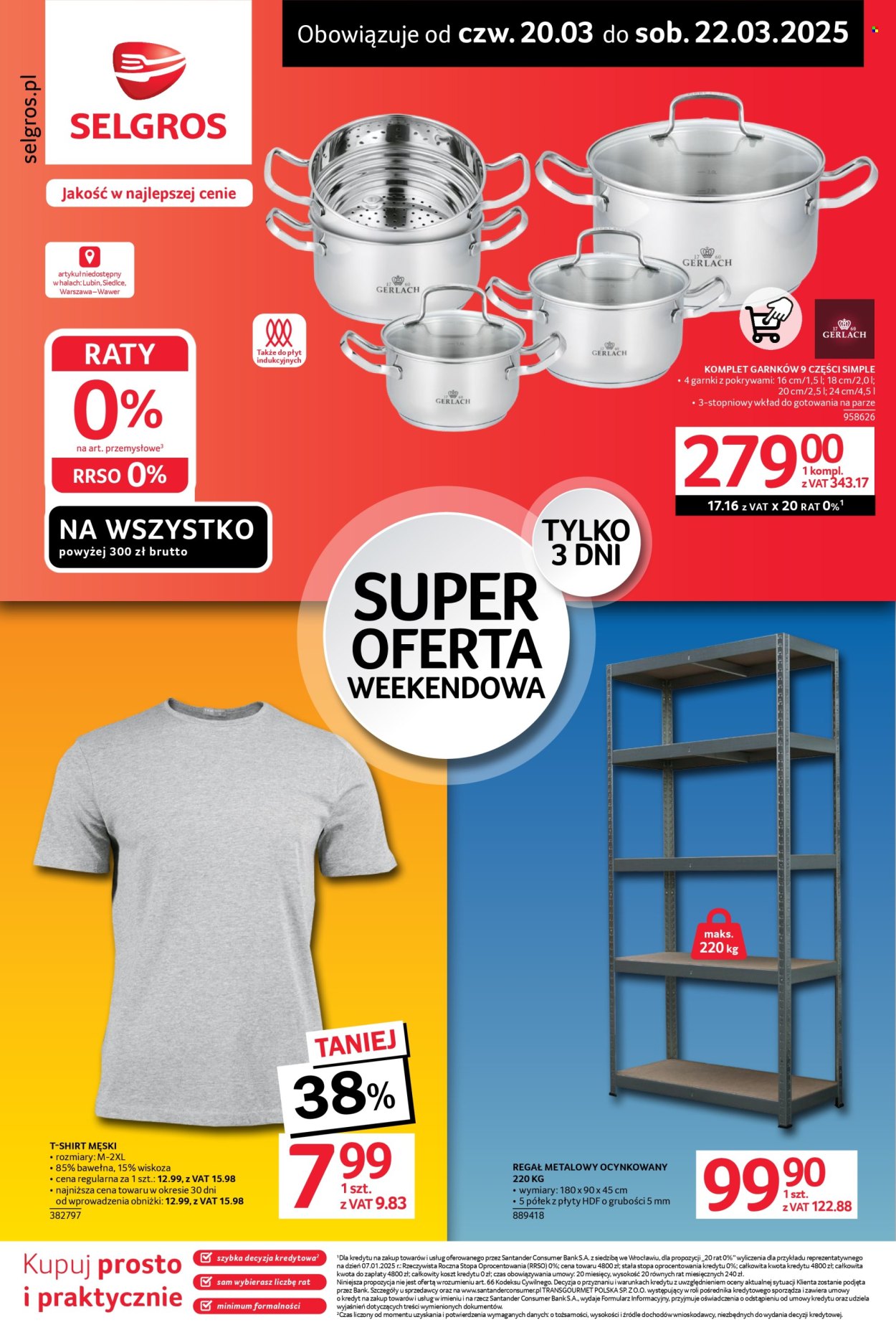 Gazetka Selgros - 20.03.2025 - 22.03.2025. Strona 1
