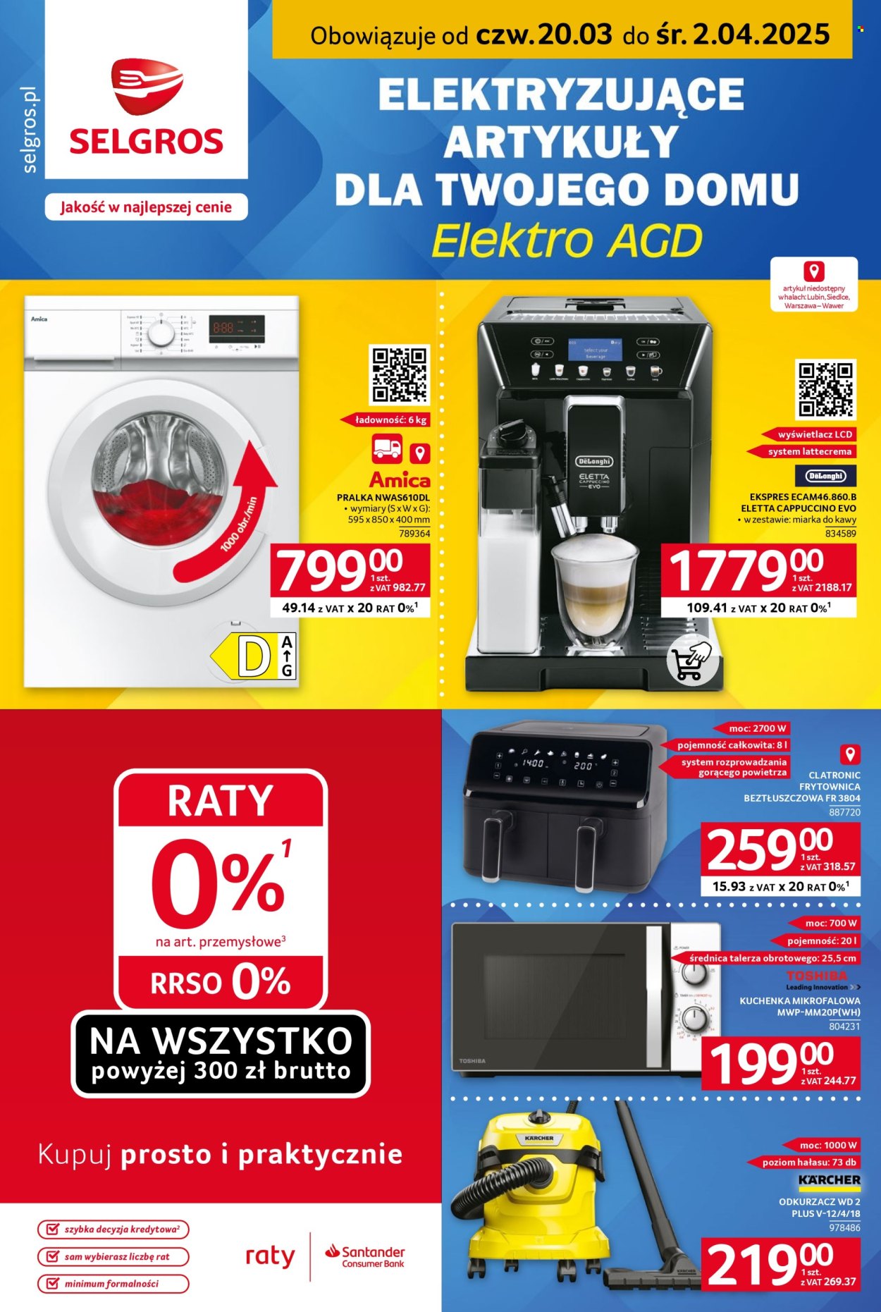 Gazetka Selgros - 20.03.2025 - 2.04.2025. Strona 1