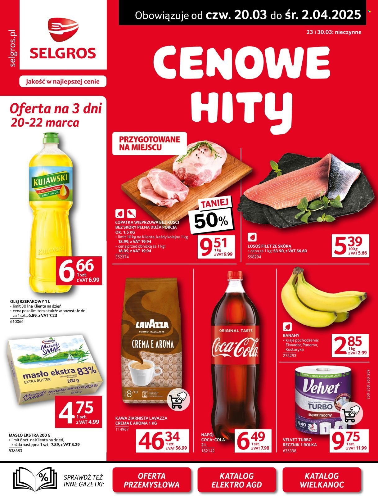 Gazetka Selgros - 20.03.2025 - 2.04.2025. Strona 1