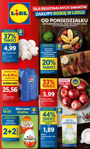 Gazetka Lidl - 17.03.2025 - 19.03.2025.