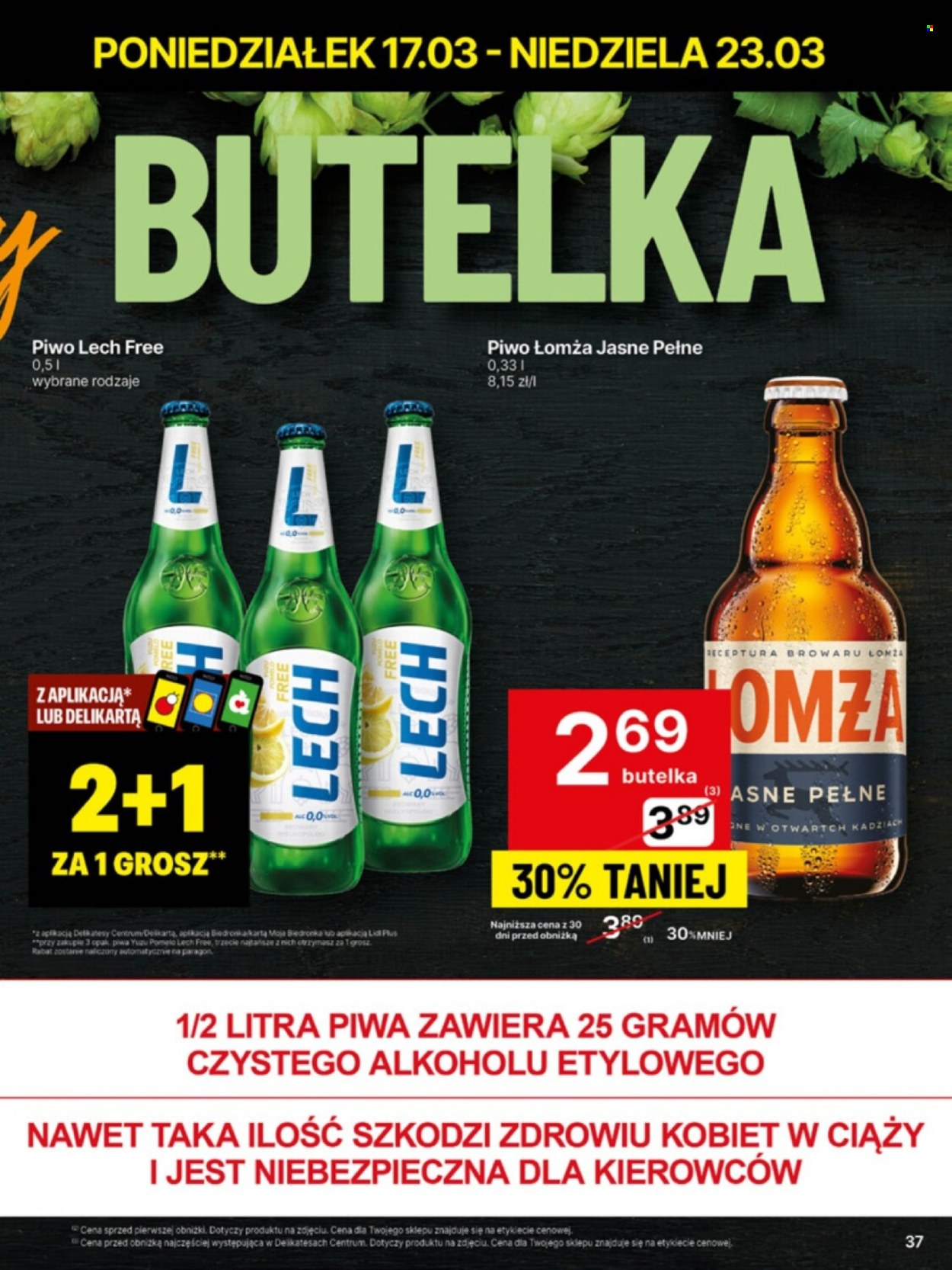 Gazetka Delikatesy Centrum - 17.03.2025 - 23.03.2025. Strona 37