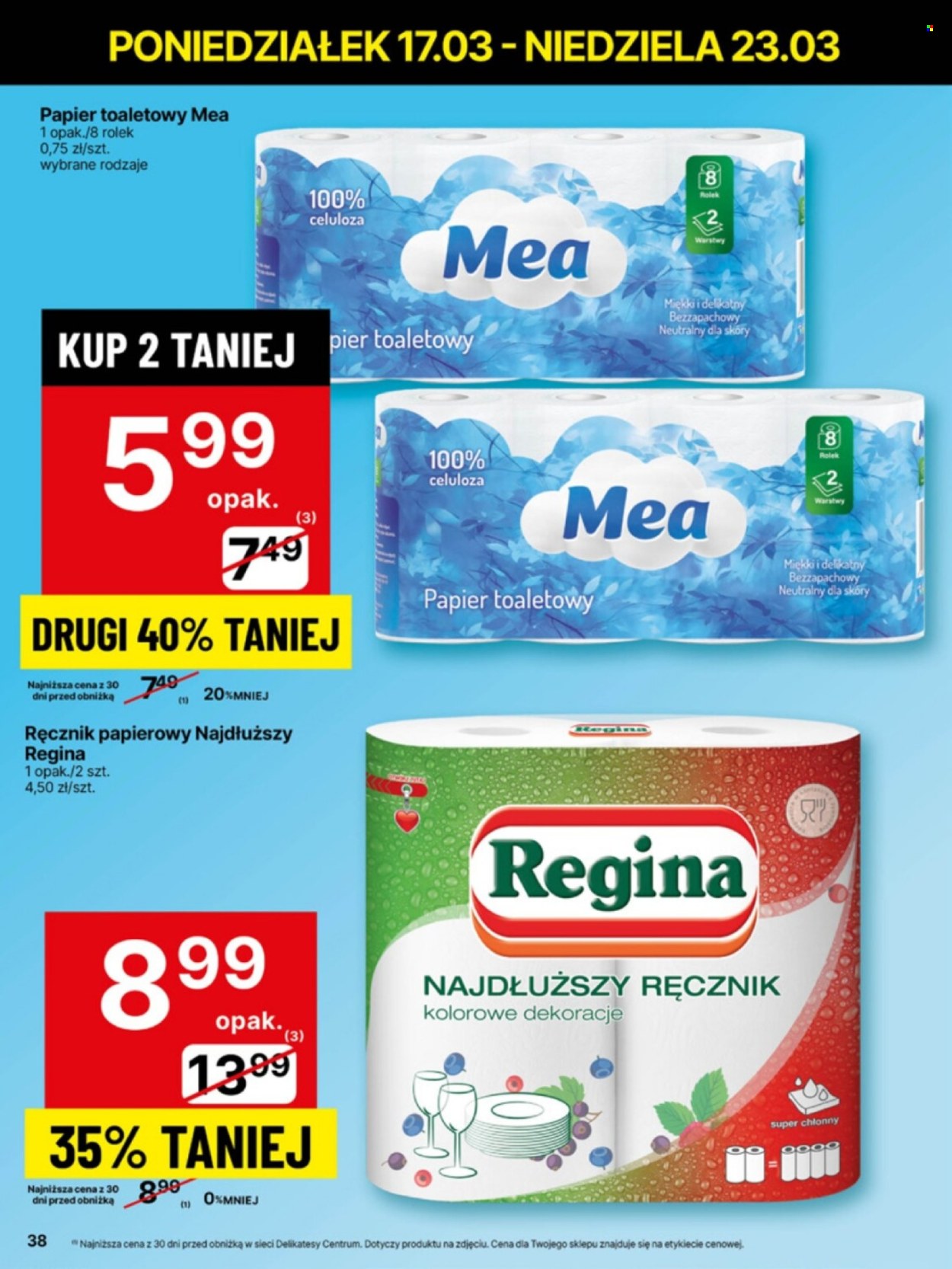 Gazetka Delikatesy Centrum - 17.03.2025 - 23.03.2025. Strona 38