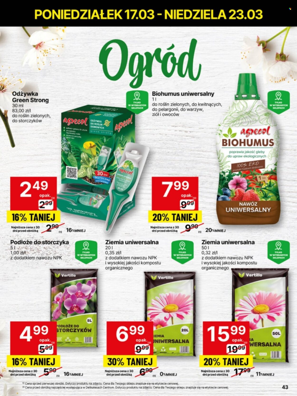 Gazetka Delikatesy Centrum - 17.03.2025 - 23.03.2025. Strona 43