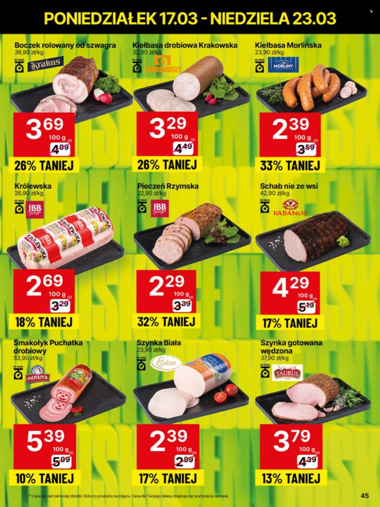 Gazetka Delikatesy Centrum - 17.03.2025 - 23.03.2025. Strona 45