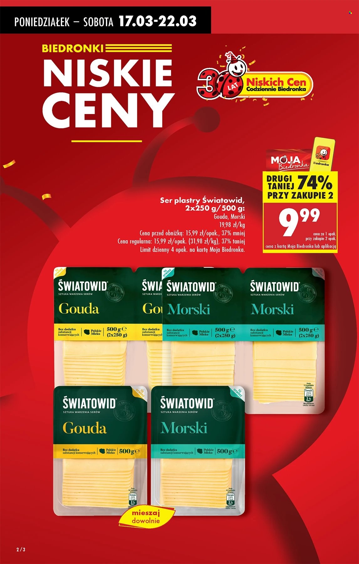 Gazetka Biedronka - 17.03.2025 - 22.03.2025. Strona 2
