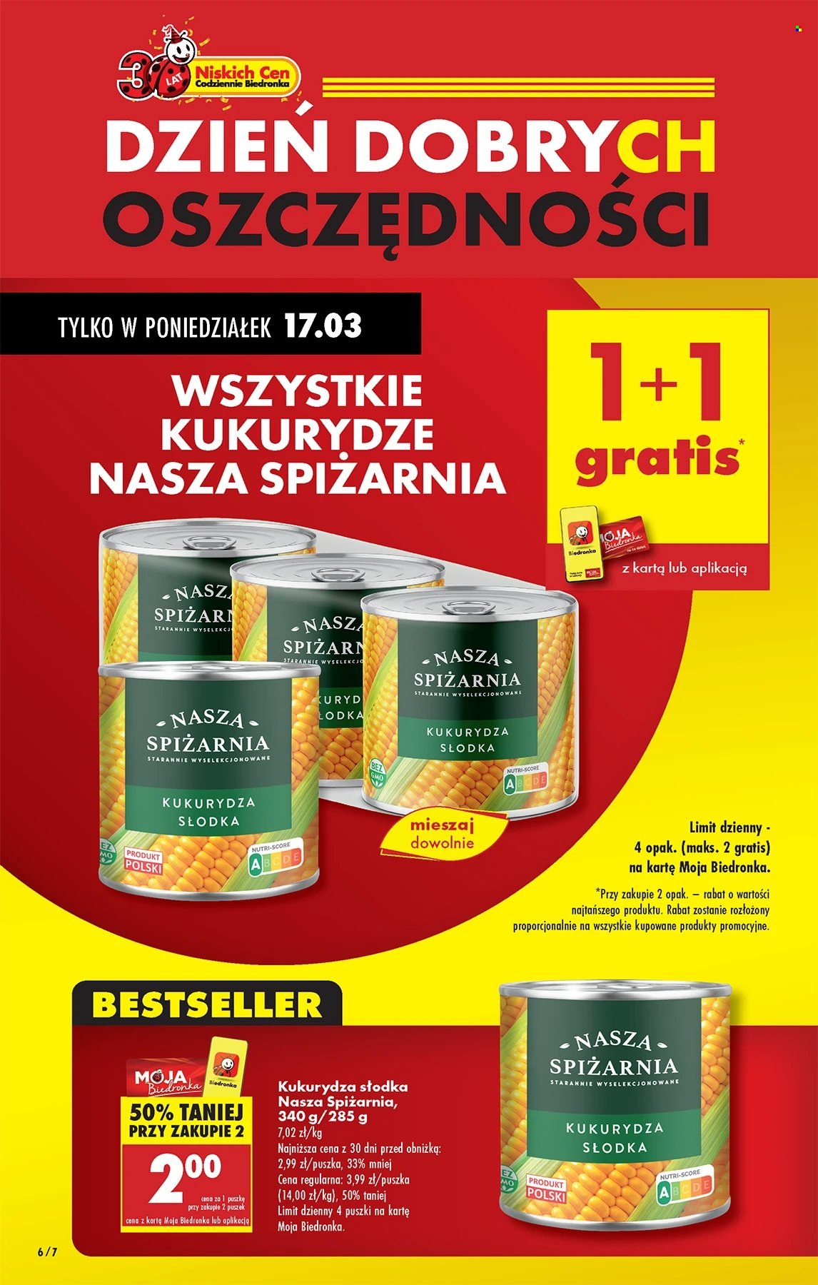 Gazetka Biedronka - 17.03.2025 - 22.03.2025. Strona 6