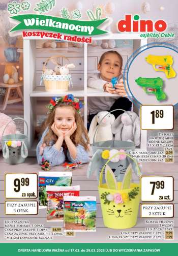 Gazetka Dino - 17.03.2025 - 29.03.2025.