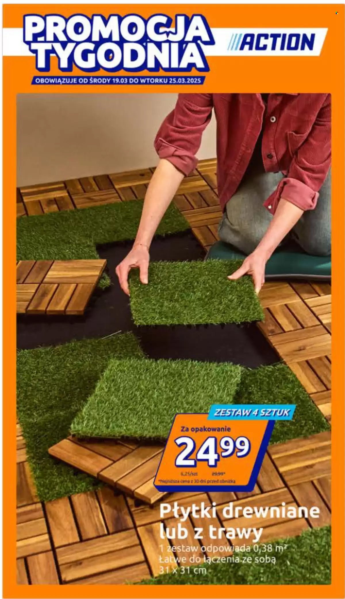 Gazetka Action - 19.03.2025 - 25.03.2025. Strona 1