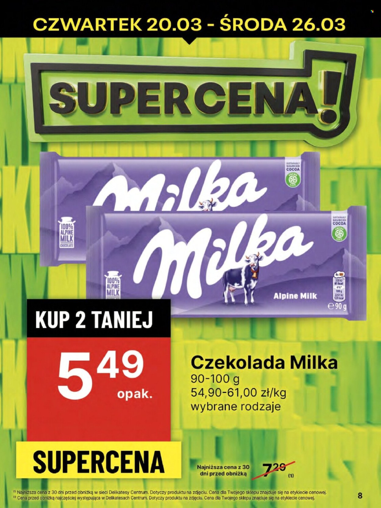 Gazetka Delikatesy Centrum - 20.03.2025 - 26.03.2025. Strona 8